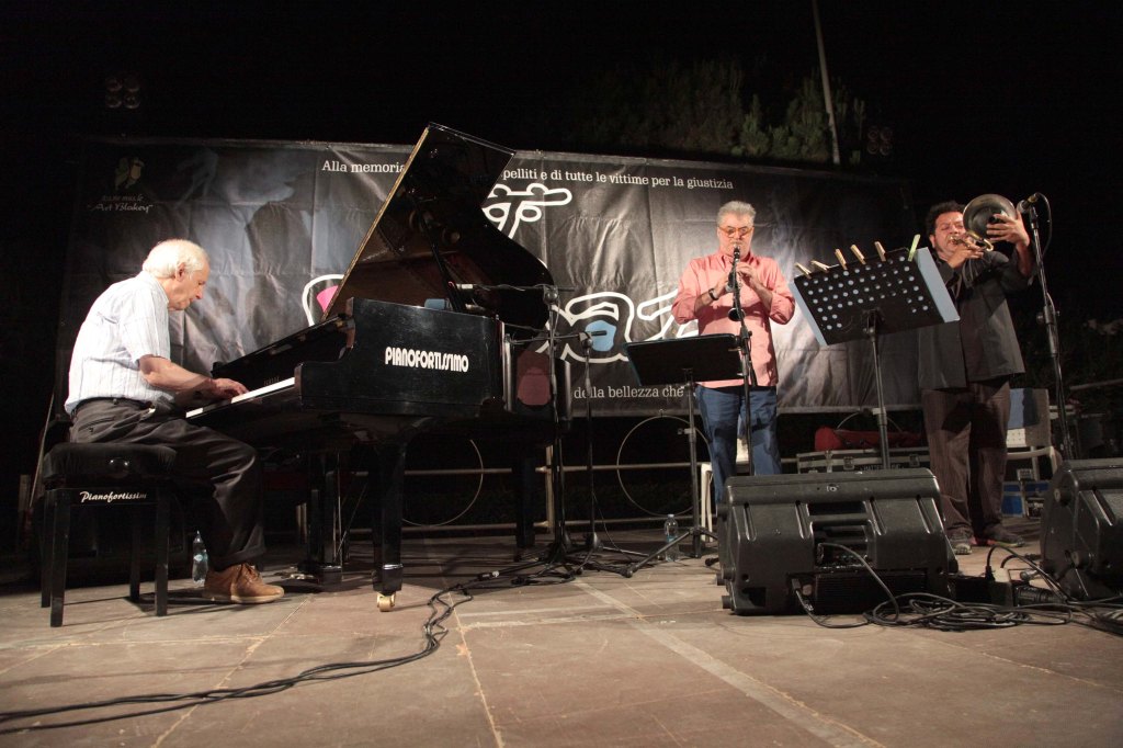 Franco D'Andrea, Daniele D'Agaro e Mauro Ottolini, trio Traditions today a Ecojazz