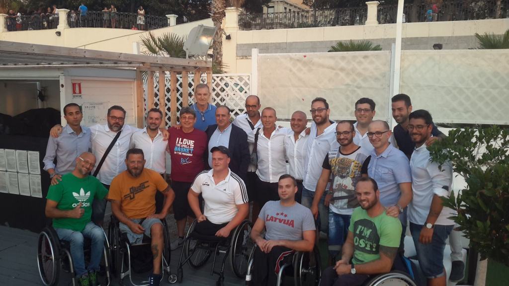 La squadra di basket in carrozzina di Reggio Calabria si è presentata alla stampa