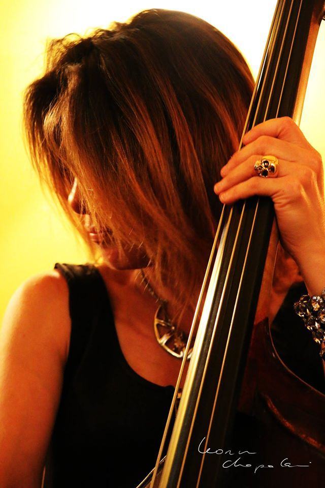 Antonella Mazza, bassista, ospite del concerto finale de Le Colline del Jazz