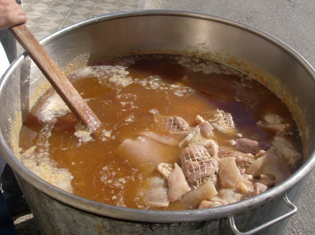 Caddara con le Frittole Ricetta