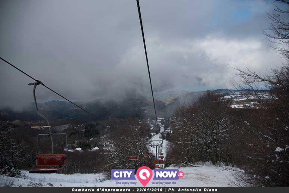 Poca neve a Gambarie d’Aspromonte per gli sciatori