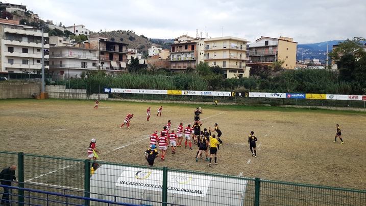 Sconfitta casalinga della Rugby Reggio Calabria contro Civitavecchia