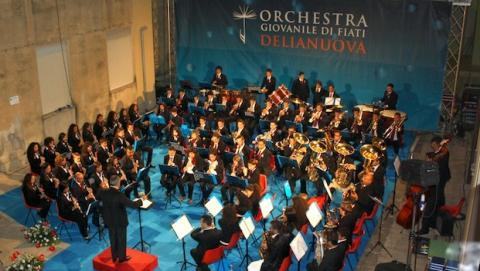 In Piazza Orsi il secondo concerto dei Fiati di Delianuova