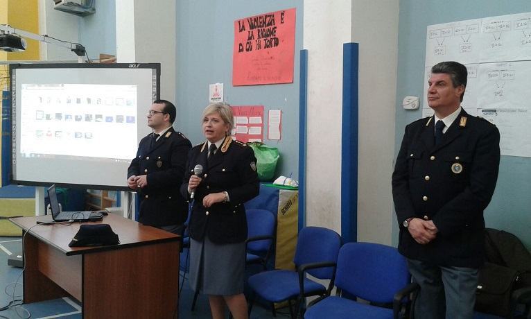 Polizia di Stato e “Train be cool” al “Carducci–Da feltre”