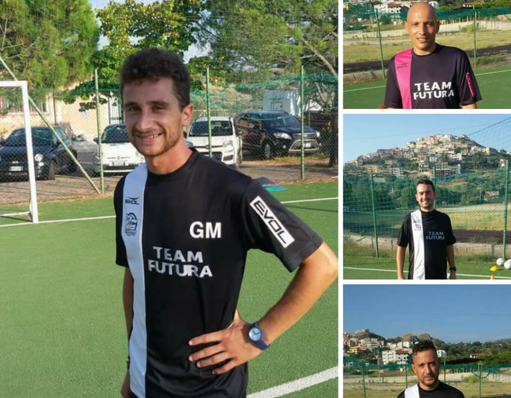 Squadra della Polisportiva Futura in una foto del campionato di serie B
