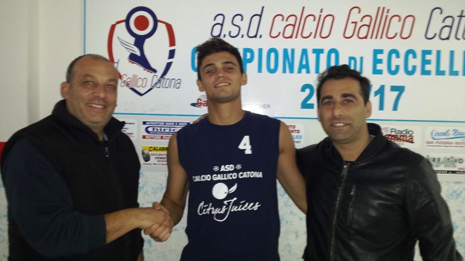 Nuovo acquisto per l’ASD Calcio Gallico-Catona