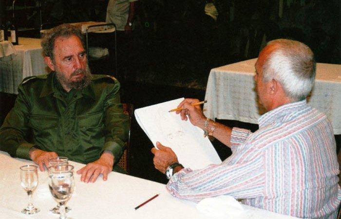 Morto Fidel Castro, uno dei simboli del 900. Quel legame stretto con il pittore calabrese