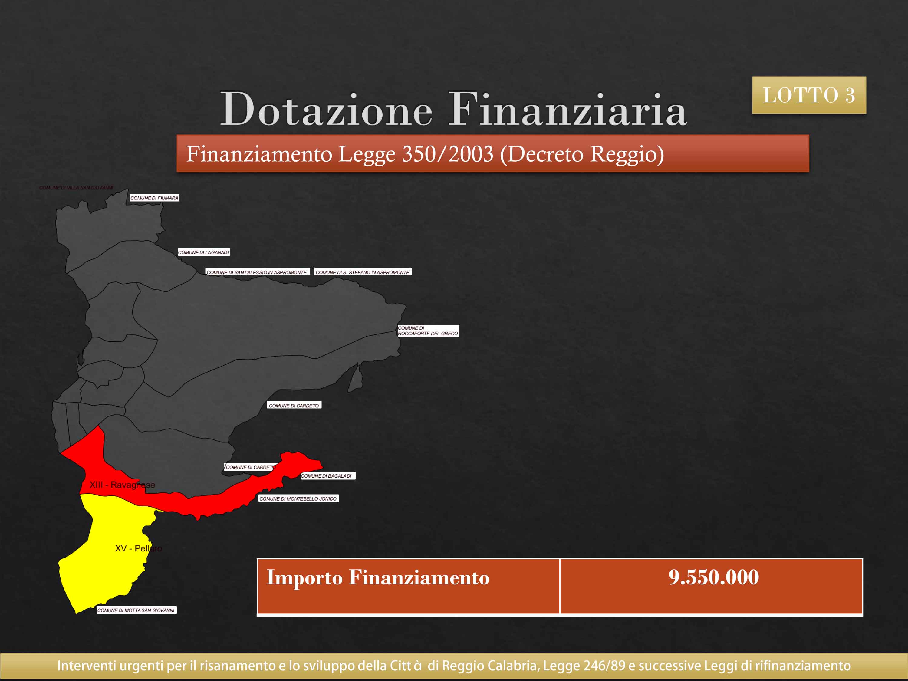 Programma Di Riqualificazione Strade Decreto Reggio