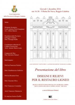 locandina A4 - DISEGNI E RILIEVI PER IL RESTAURO LIGNEO.cdr