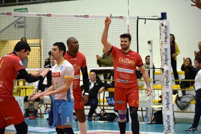 Giallorossi ai quarti della Del Monte Coppa Italia. Battuta Padova in quattro set