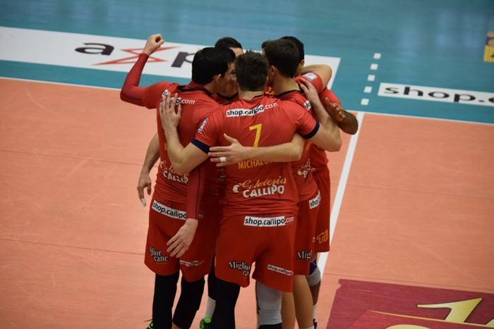La Tonno Callipo vince in rimonta al tie-break contro Trento