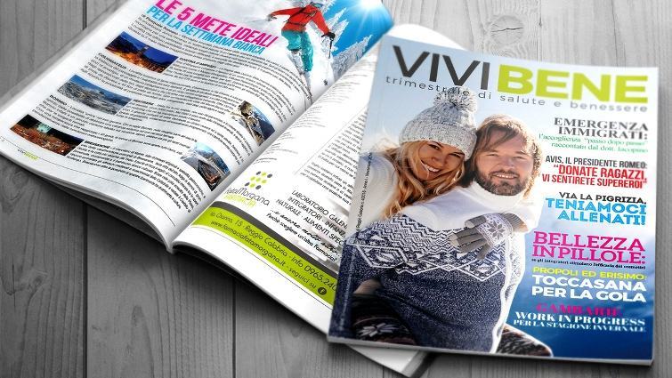 “VIVI BENE”, il nuovo trimestrale di salute e benessere che informa in modo chiaro ed efficace