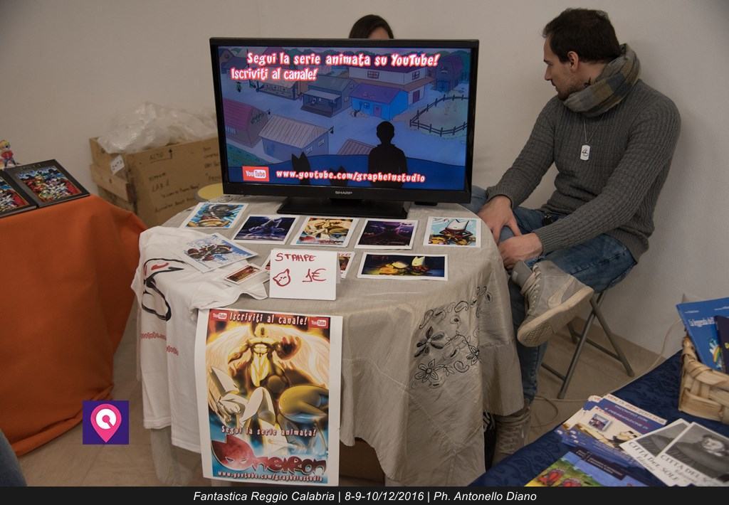 Gra’phein Studio del reggino Patrizio Politi presente a “Fantastica”