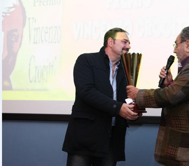 L’attore reggino Saverio Malara premiato con il ‘Vincenzo Crocitti’: ‘Onorato e commosso’