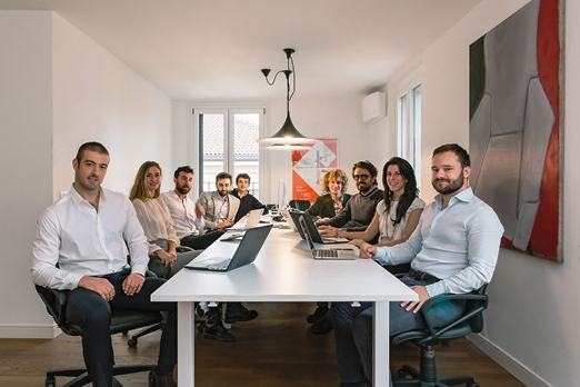 Il team di Sweetguest, startup per la gestione degli affitti brevi su Airbnb