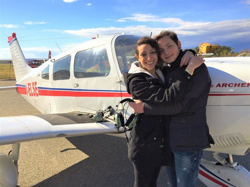 A San Valentino…fai volare il tuo amore con l’Aero Club dello Stretto!