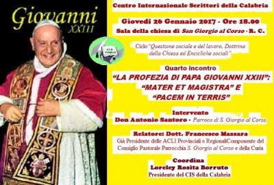 Foto manifesto - La Profezia di Papa Giovanni XXXIII