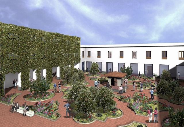 Riavviati i lavori per la riqualificazione del Monastero della Visitazione, ecco come sarà – FOTO