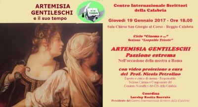 Manifesto - Artemisia-Gentileschi passione estrema