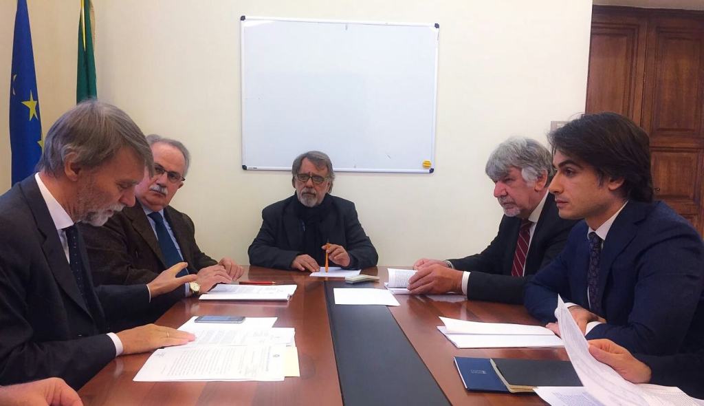 Il Sindaco Falcomatà e il Ministro Delrio firmano la rimodulazione del Decreto Reggio