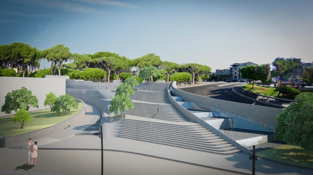 Ecco come sarà la zona tra il Porto e il Lido Comunale. Al via i lavori