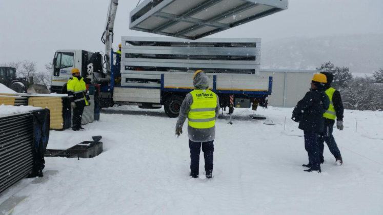 E’ reggina l’unica azienda del Sud al servizio delle popolazioni terremotate