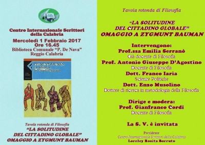 Manifesto La solitudine del cittadino globale