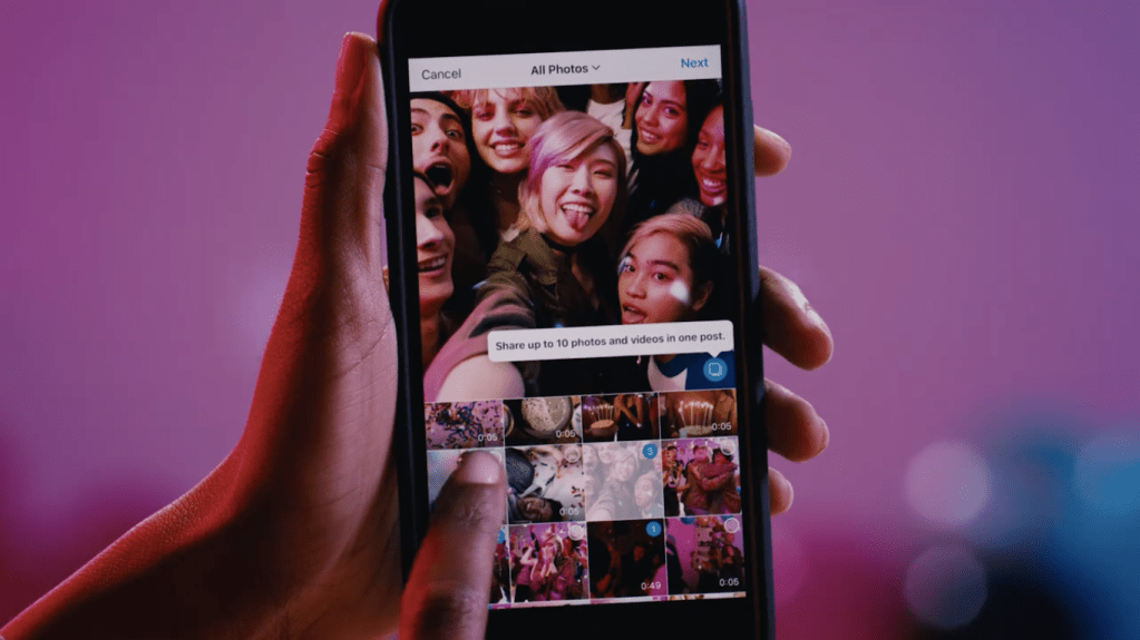 Nuova funzione di Instagram
