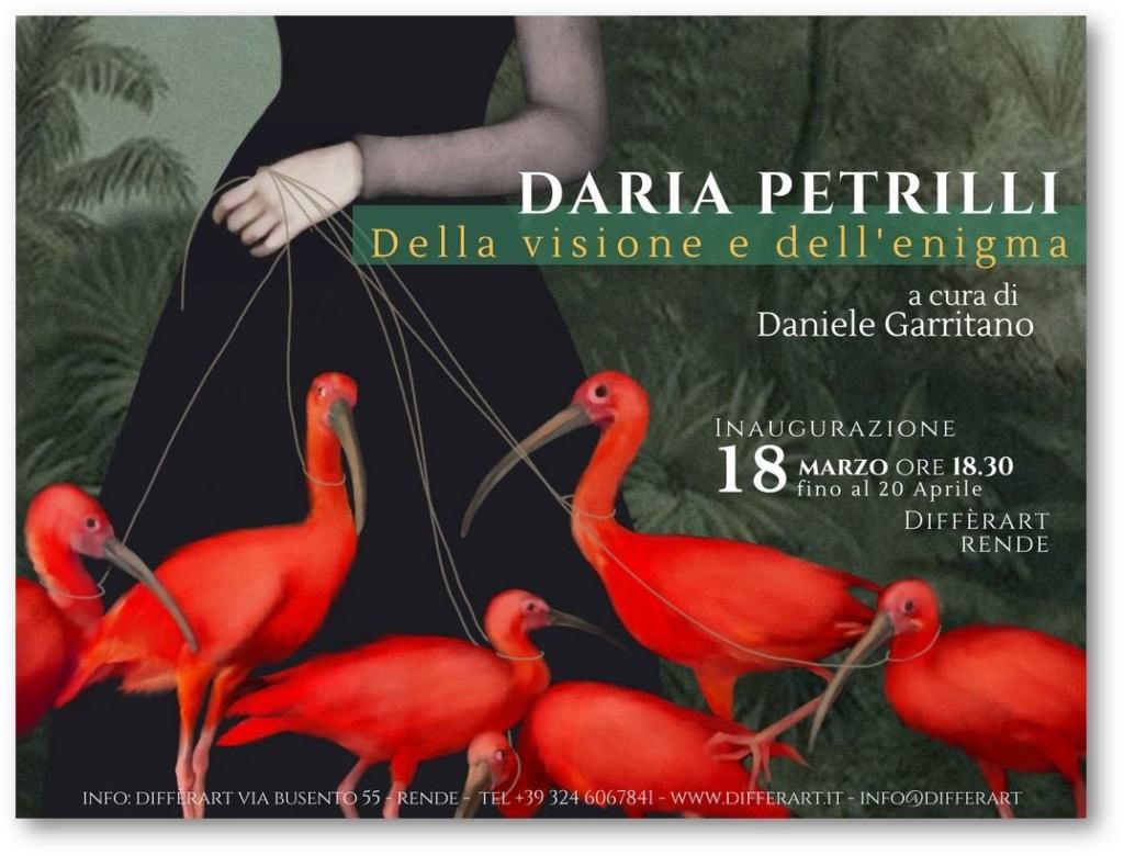A Rende la mostra dedicata a Daria Petrilli “Della visione e dell’enigma”