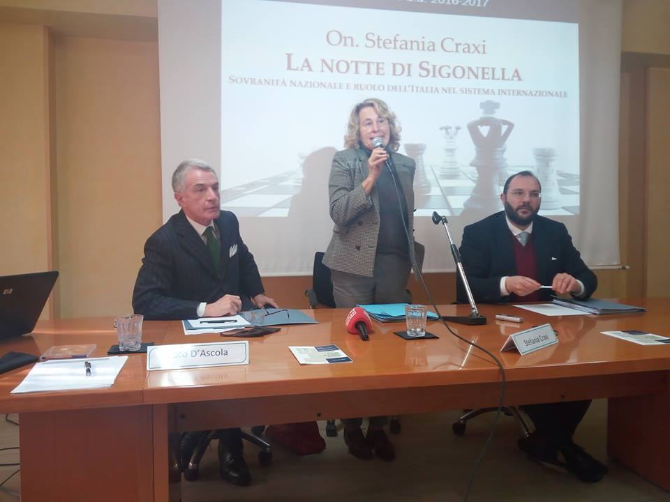 Scuola di cultura politica, a lezione con l’On Craxi