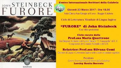 Foto manifesto- Furore di J. Steinbeck