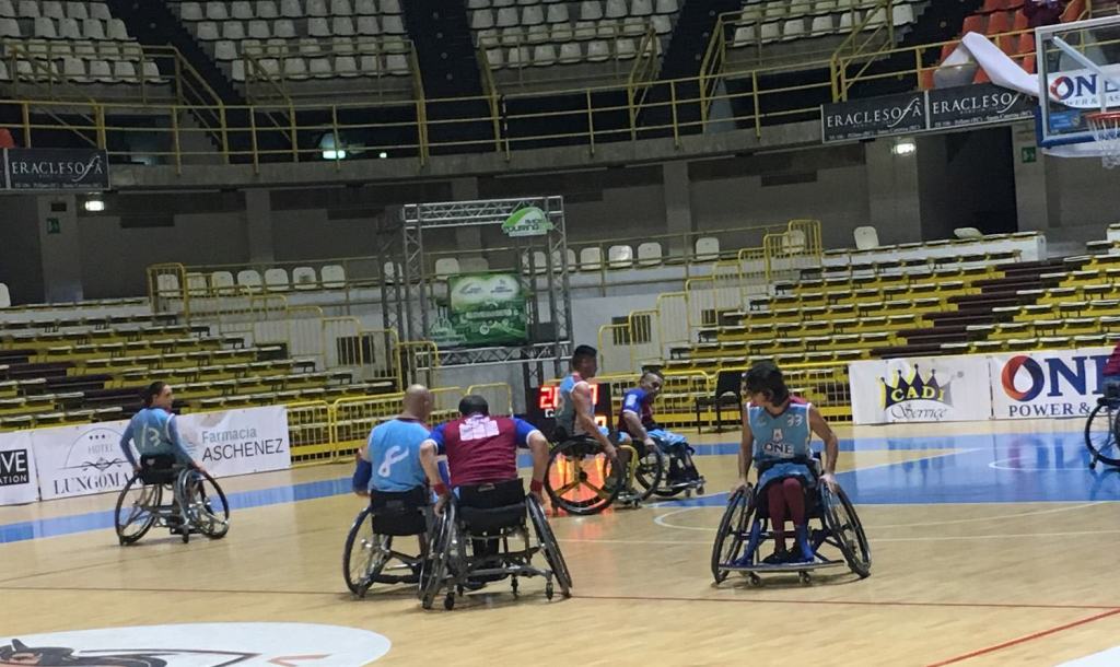 Basket in carrozzina, vittoria a tavolino per la “One Power”