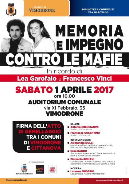 Vimodrone Cittanova 1 aprile