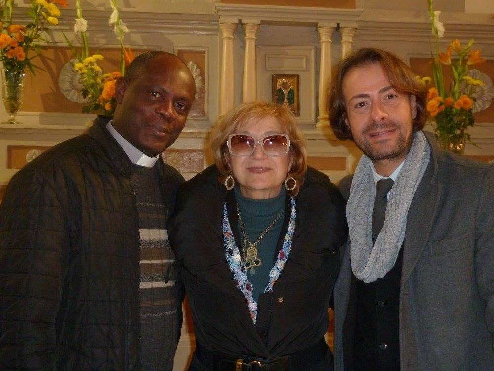 Giuseppe Livoti a Roma per l’artista calabrese Maria Malara
