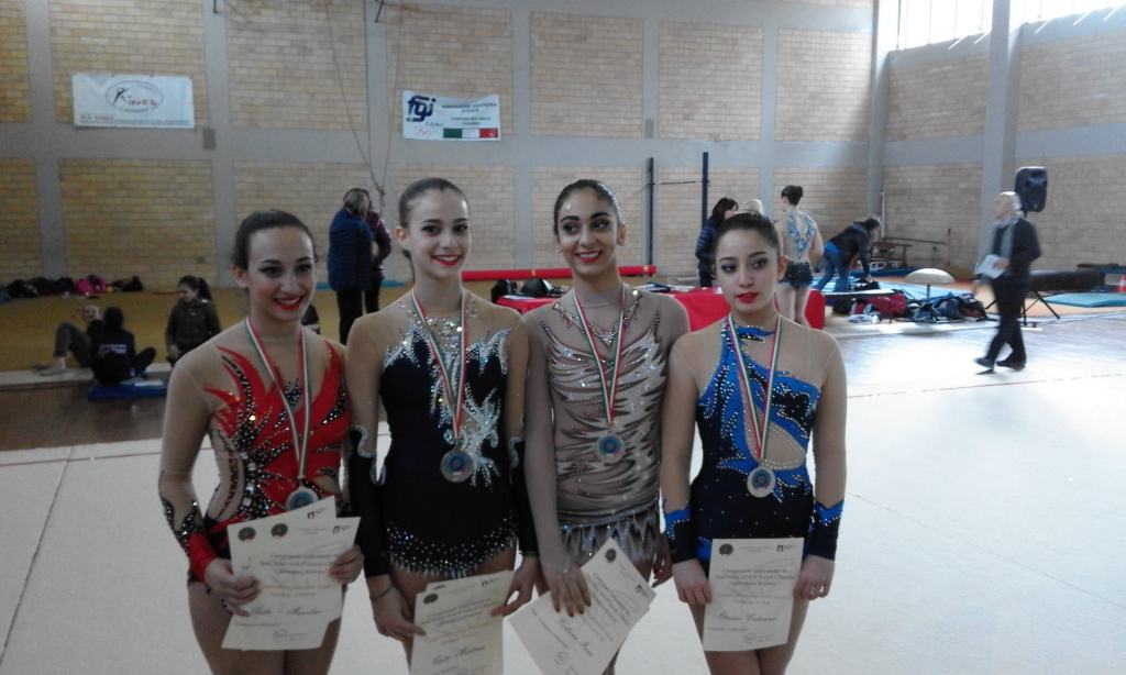 Società Ginnastica RC, ottimi risultati al campionato regionale di specialità