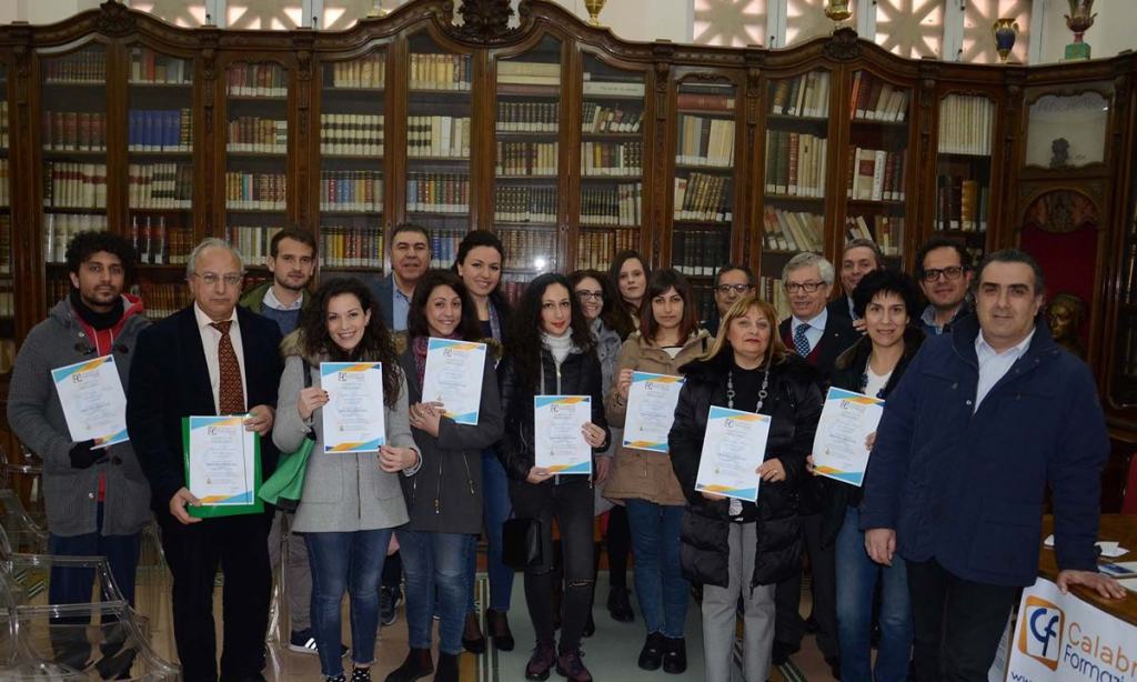 Consegnati gli attestati del Corso di Editoria Digitale di Calabria Formazione