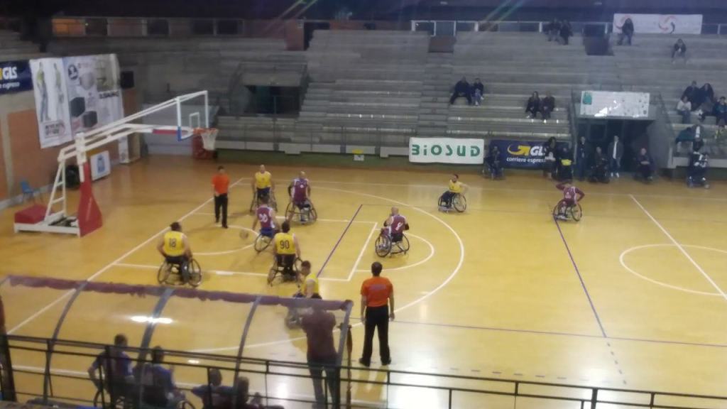 Basket in Carrozzina, la “One Power” si aggiudica gara-1 play off