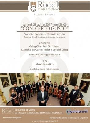 Locandina Cencerto Gusto