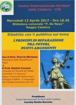 Manifesto I principi di separazione tra poteri - 2 incontro