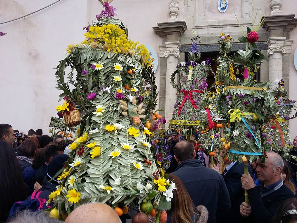 Pupazze domenica delle Palme Bova
