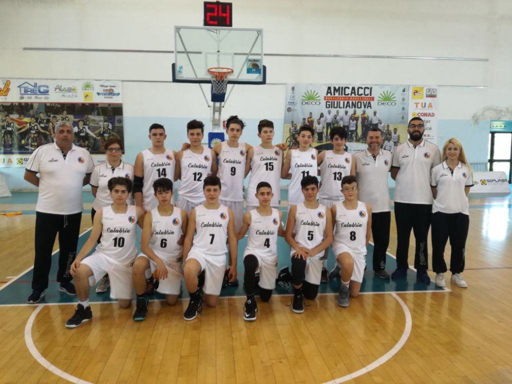 Basket, torneo Regioni – Rappresentativa calabrese sconfitta all’esordio