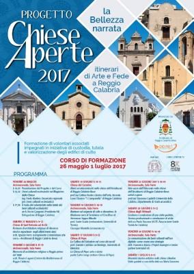 CHIESE APERTE 2017_Programma del Corso