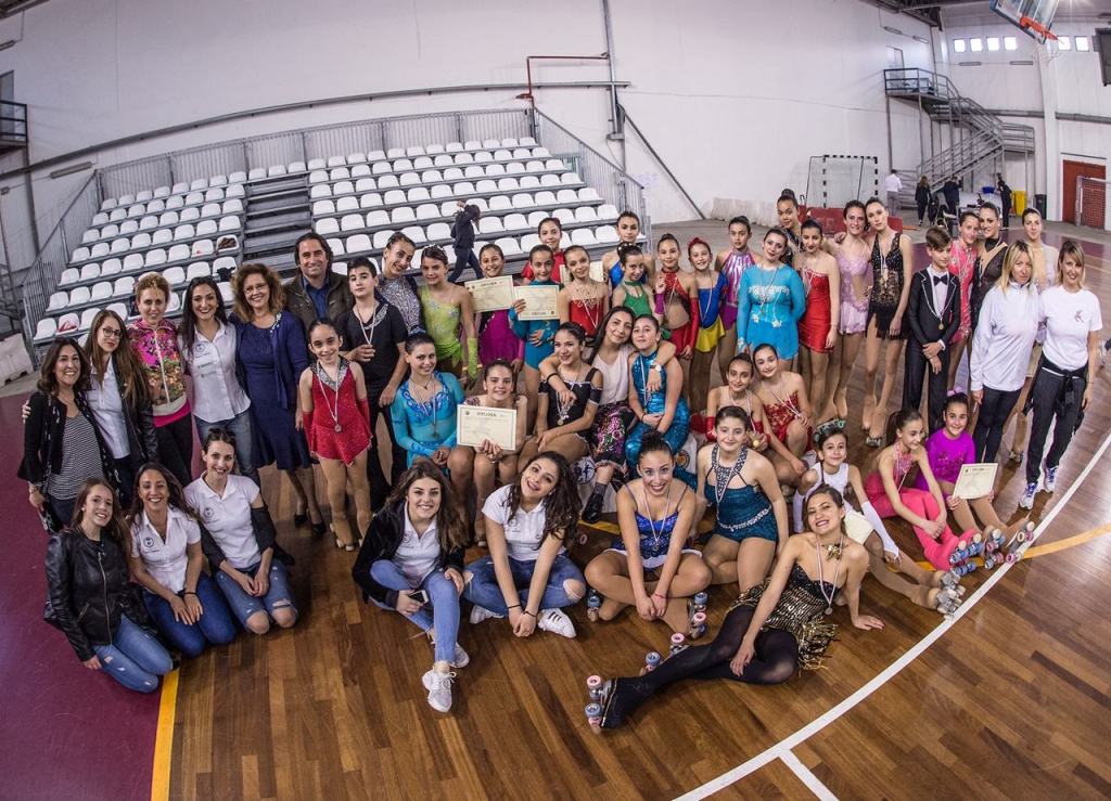 Campionati regionali di pattinaggio, la “Società Calabria” fa bottino pieno – FOTO