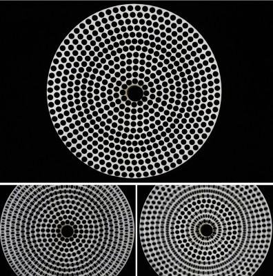 Gruppo MID_StroPic 1_1965_metacrilato, acciaio, Led, motore, 90x90x16cm