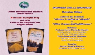 Foto manifesto - incontro con Caterina Silipo autrice