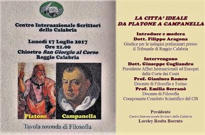 foto manifesto - La città ideale da Platone a Campanella