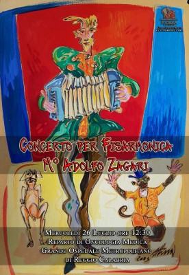 locandina concerto zagari ospedale