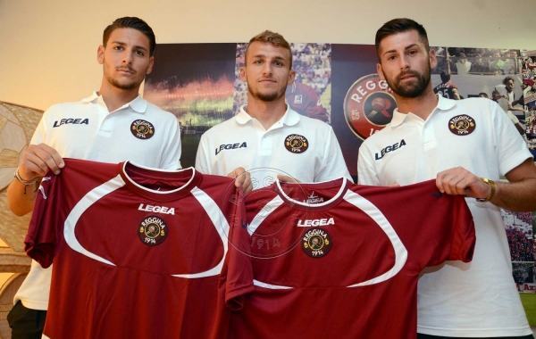 Reggina, presentati tre volti nuovi. Di Livio squalificato dal Tribunale antidoping