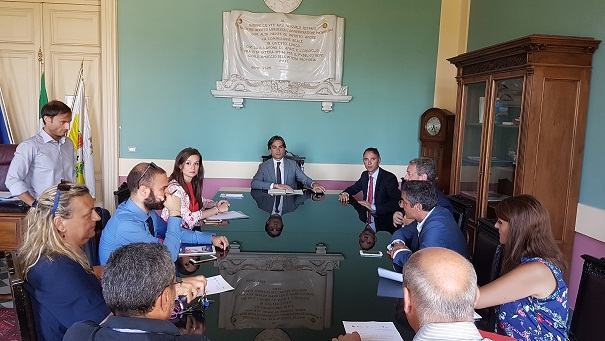 Ricevuto a Palazzo Alvaro il Partenariato Economico Sociale