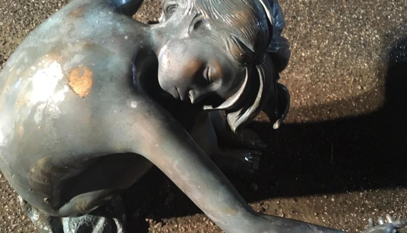 La ‘Ninfa di Maierato’ riaffiora dalle acque dell’Angitola nella provincia calabrese di Vibo